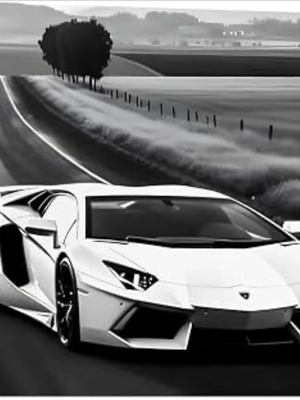Unknown sports car